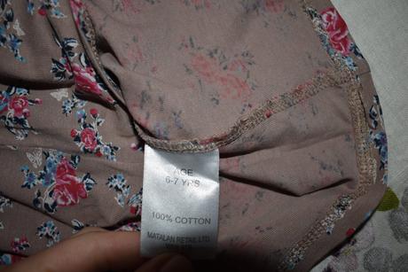 Tričko na 6 až 7 rokov., matalan,122