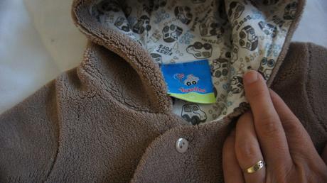 Huňatý overal hnedý, topolino,62