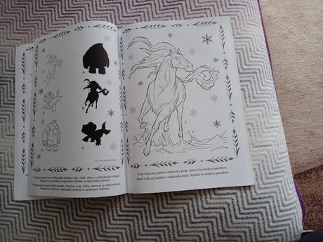 Vymaľovánky ľadové kráľovstvo 2, 