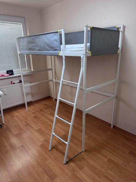 Poschodova postel ikea vitval, šírka (cm): 90,dĺžka (cm): 200