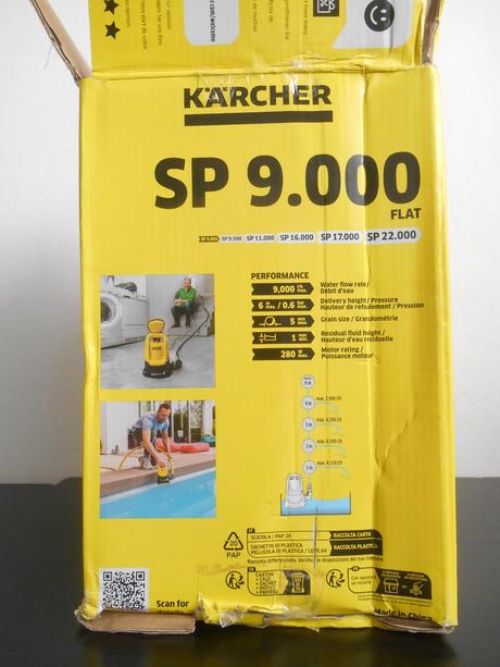 Ponorné čerpadlo s plochým nasávaním, 