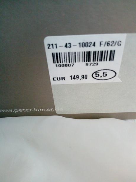 Peter kaiser dámske topánky č38, 38