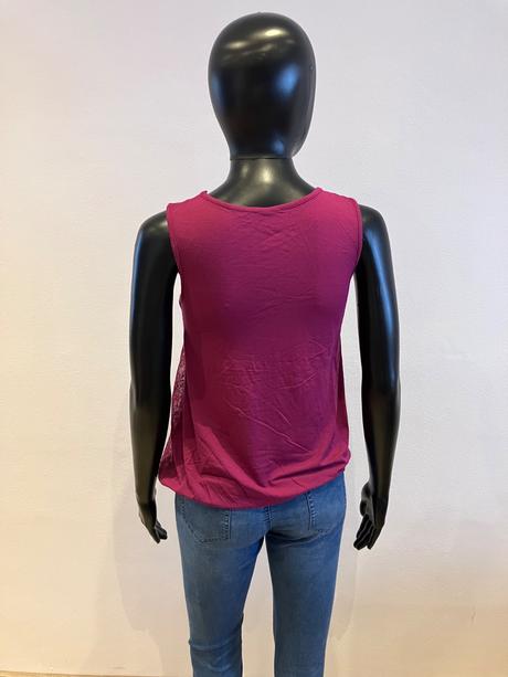 Dámske tričko s čipkou (36-38), s