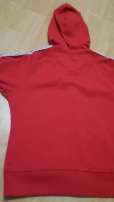 Červená mikina lonsdale, lonsdale,l