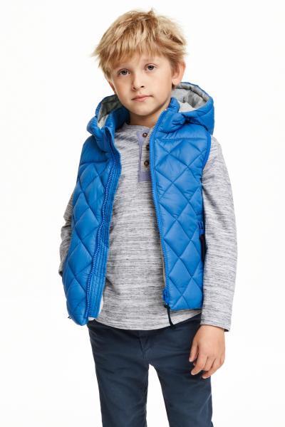 Nenosená prešívaná vesta, h&m,116