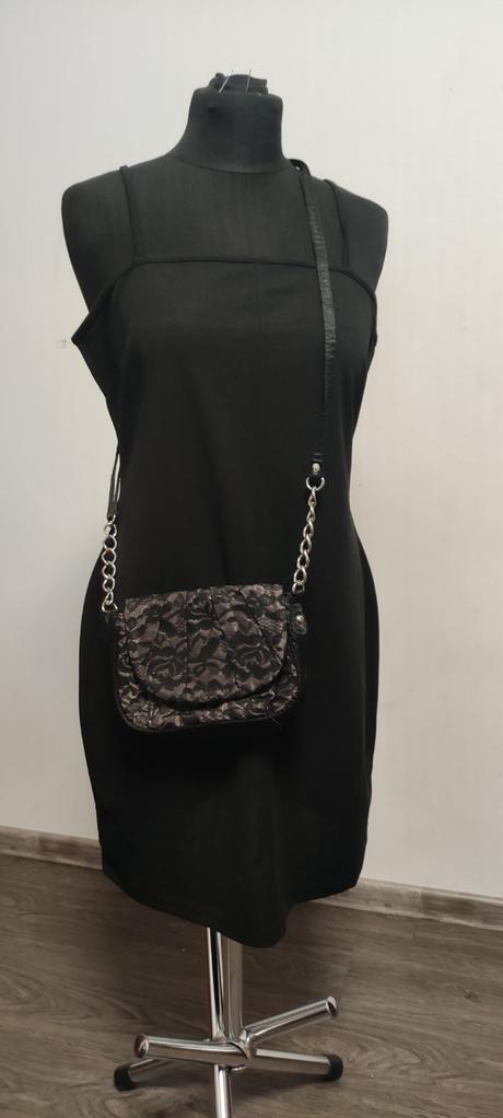 Šaty s kabelkou, fishbone,xl