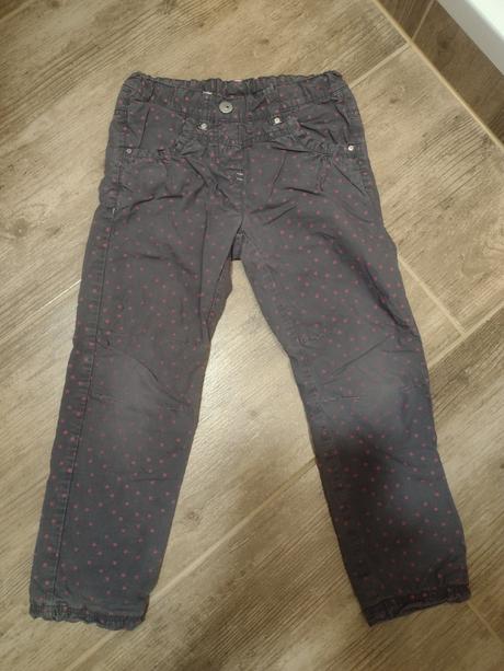 Uteplené nohavice, palomino,116