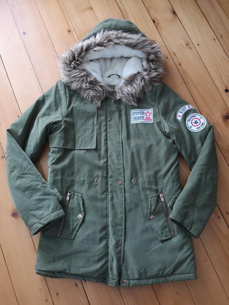 Teplá parka, xs
