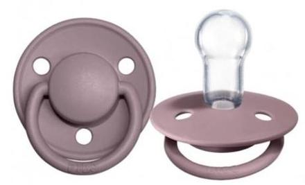 Bibs cumlík silikónový de lux heather 0-36m, 1ks, bibs