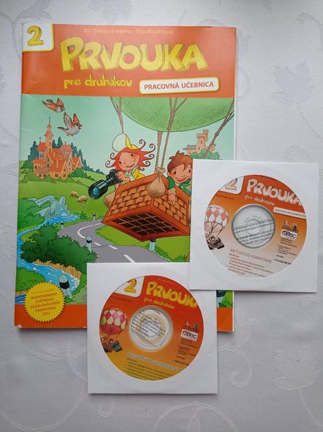 Prvouka pre 2. ročník zš + cd a dvd,