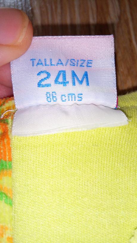 Balík šiat pre dievčatko, 86–98