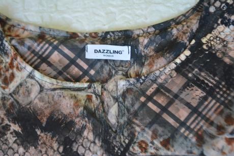 Dámske vzorované šaty dazzling, veľ. l, l