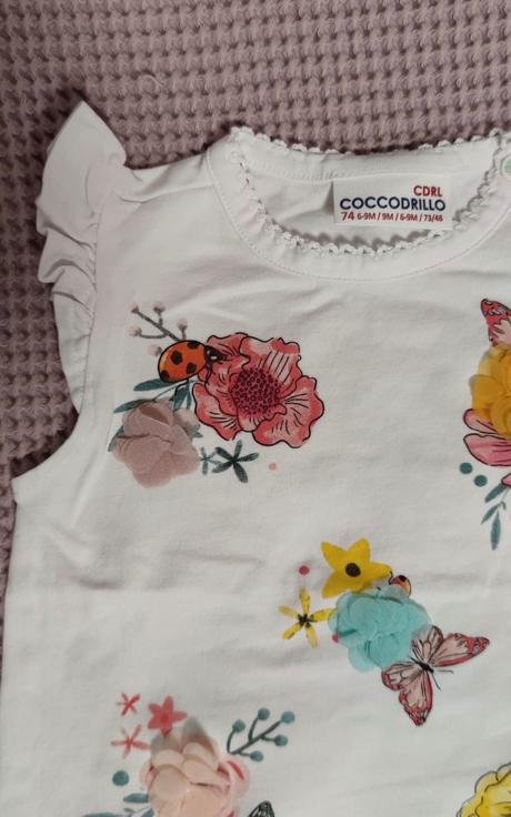 Kvetinové tričko, coccodrillo,74