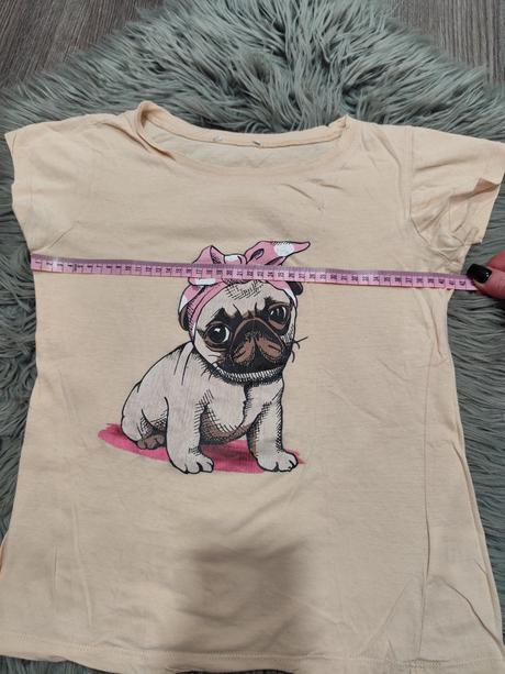 Tričko mopsík veľ. xs, xs