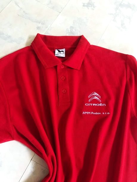 Polokošeľa citroen, xl