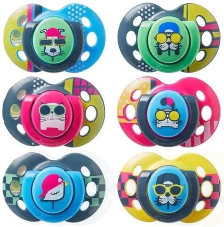 Tommee tippee silikónové cumlíky fun 2ks, 18-36m, tommee tippee