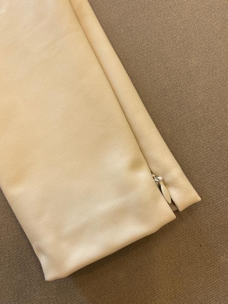 Koženkové nohavice nové, zara,128