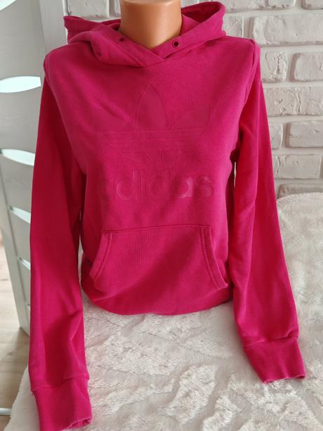 Mikina adidas ruzova s,m sadne, m