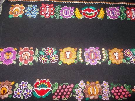 Zástera k ľudovému panskému kroju- podpoľanie, 