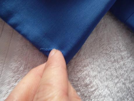 Sako s bielym lemom,podšité, s