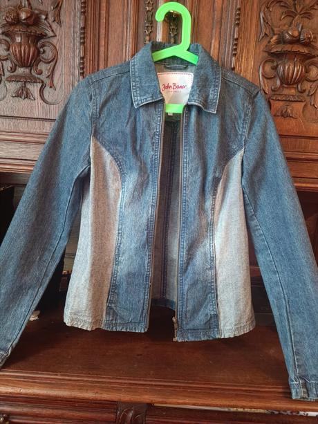 John baner, ľahká riflova bunda, bonprix,xs