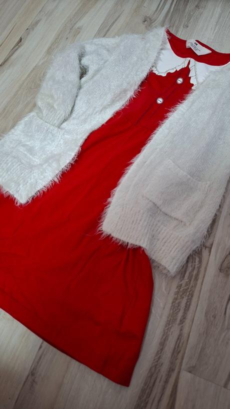 H&m šaty a svetrik free, h&m,116