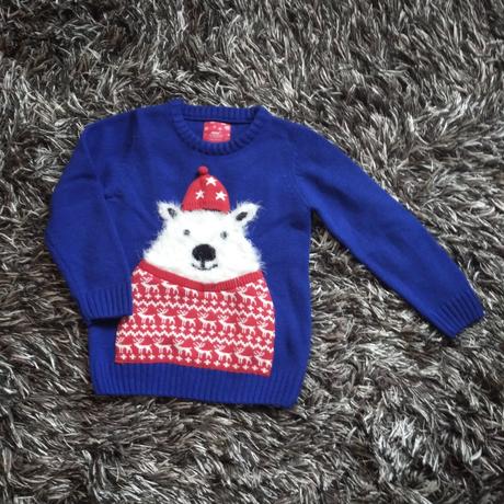 Vianočný pulóver, primark,122