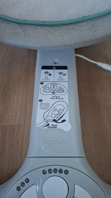 Elektrické hojdacie lehátko ingenuity - hojdačka,