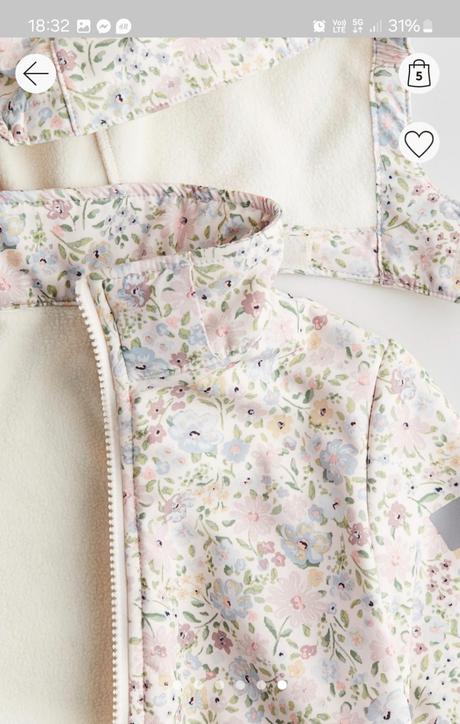 Softshelové bundy, h&m,122