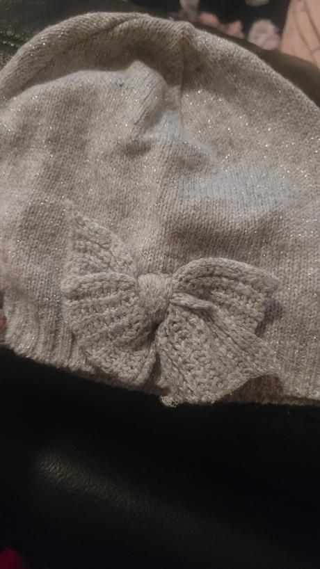 Strieborná s mašľou, h&m,92