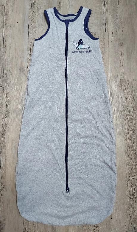 Sivý letný spací vak so psíkom, lupilu