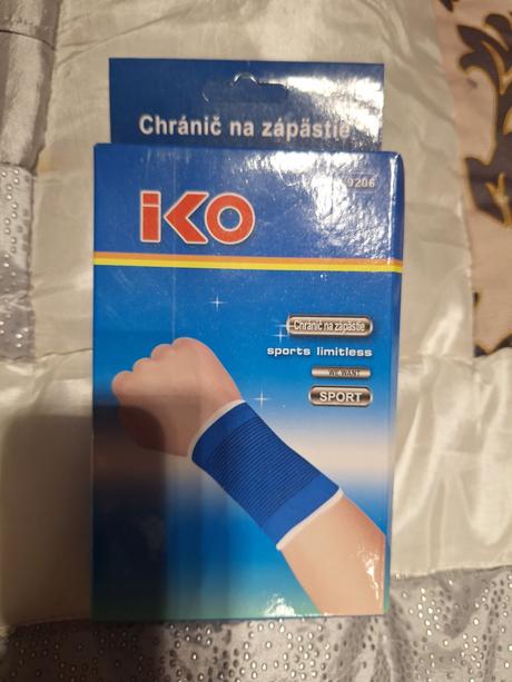 Bandáž na zápästie, nepoužívané., 