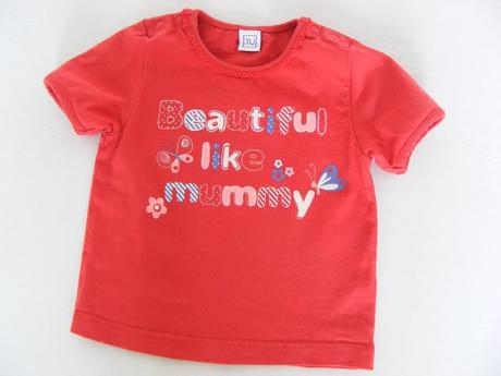 Tričko beautiful like mummy - 62/68, tu,62