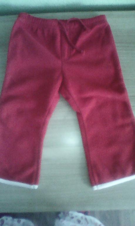 Flísové nohavice, 80