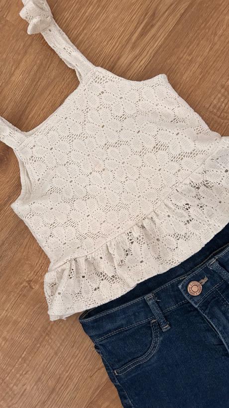 Set kratase a tielko, h&m,110