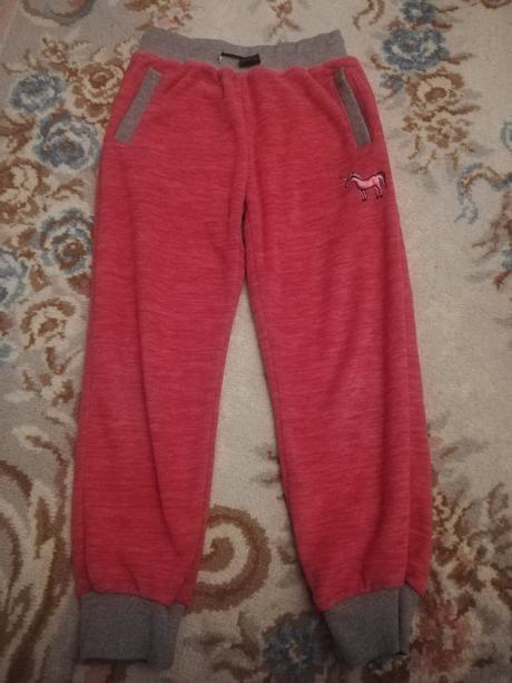 Zateplené nohavice, 128