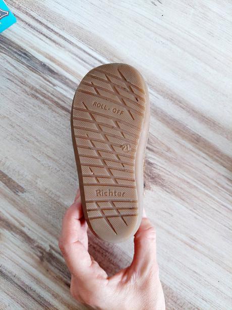 Barefoot hnedé topánky richter, richter,21