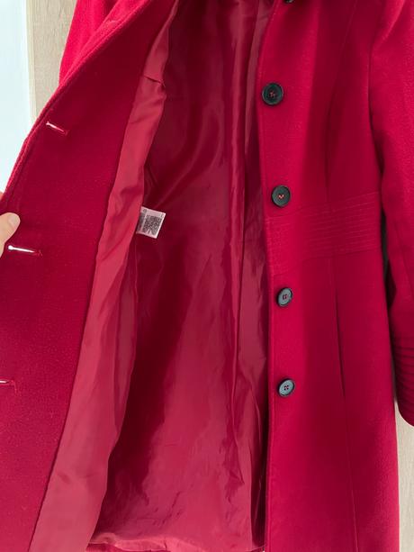 Červený kabát, orsay,xs