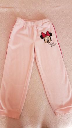 Dievčenské minie flísové tepláky veľkosť 110, 110