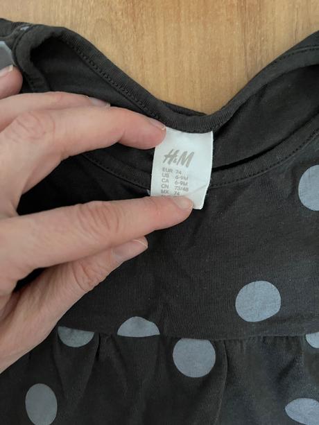 Saty h&m velk 74, h&m,74