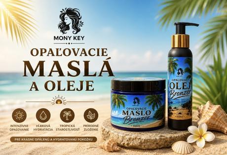 Opaľovacie bronzéry mony key, 