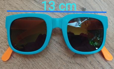 Skladacie slnečné detské okuliare shein, 