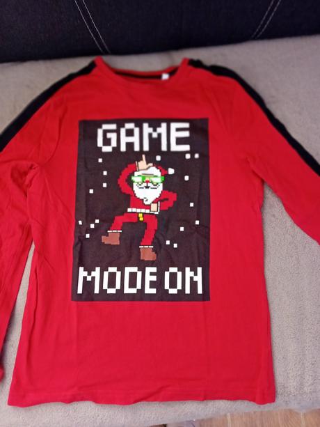 Tričká s dlhým rukávom 9ks, pepco,146