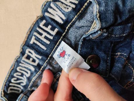 Riflové šortky, c&a,74