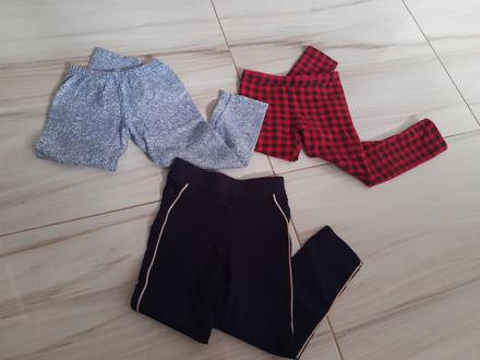 3x detské legíny 98/104, 98