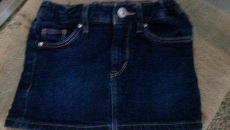 Riflova suknička, denim,104