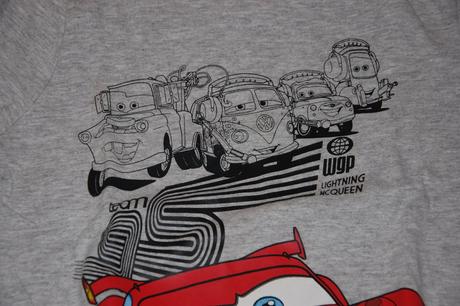 4ks tričiek s motívom cars, 86