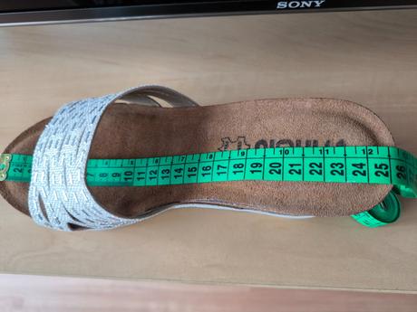 Šľapky na platforme inblu, 39