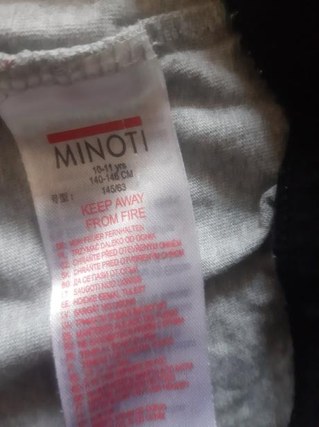 Pyžamo minoty 140-146, minoti,140