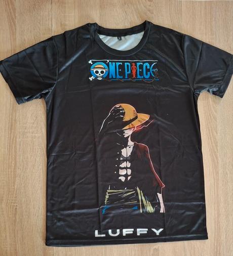Nové tričko onepiece luffy l- tri druhy, l